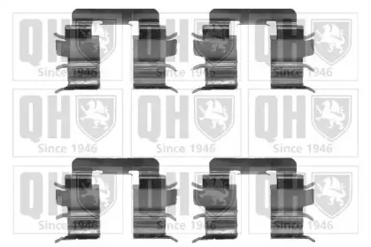 Комплектующие, колодки дискового тормоза QUINTON HAZELL купить