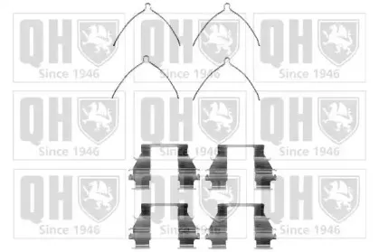 Комплектующие, колодки дискового тормоза QUINTON HAZELL купить