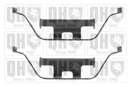 Комплектующие, колодки дискового тормоза QUINTON HAZELL купить