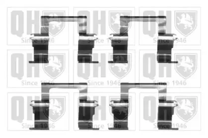 Комплектующие, колодки дискового тормоза QUINTON HAZELL купить