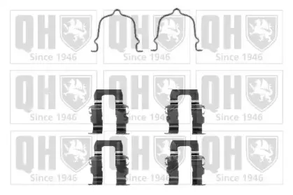 Комплектующие, колодки дискового тормоза QUINTON HAZELL купить
