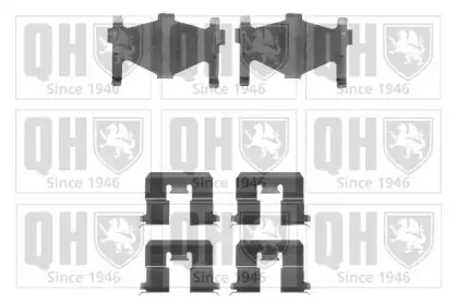 Комплектующие, колодки дискового тормоза QUINTON HAZELL купить