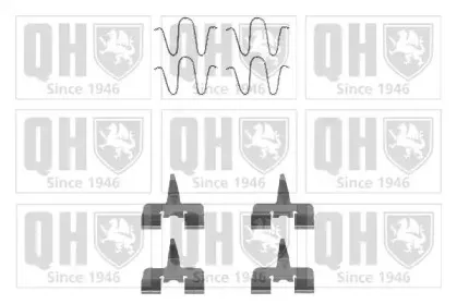 Комплектующие, колодки дискового тормоза QUINTON HAZELL купить