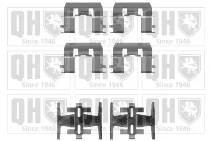 Комплектующие, колодки дискового тормоза QUINTON HAZELL купить