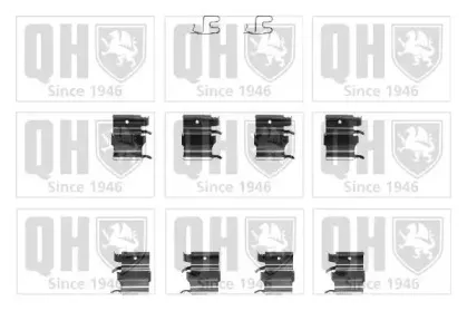 Комплектующие, колодки дискового тормоза QUINTON HAZELL купить