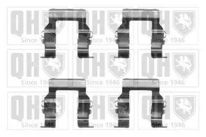 Комплектующие, колодки дискового тормоза QUINTON HAZELL купить