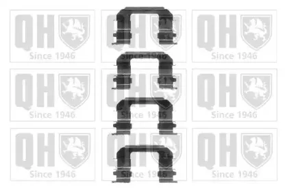 Комплектующие, колодки дискового тормоза QUINTON HAZELL купить