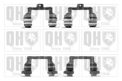 Комплектующие, колодки дискового тормоза QUINTON HAZELL купить