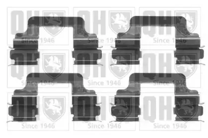 Комплектующие, колодки дискового тормоза QUINTON HAZELL купить