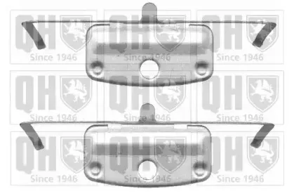 Комплектующие, колодки дискового тормоза QUINTON HAZELL купить