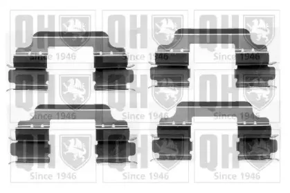 Комплектующие, колодки дискового тормоза QUINTON HAZELL купить