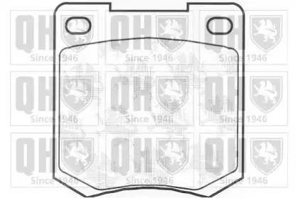 Комплект тормозных колодок, дисковый тормоз QUINTON HAZELL купить