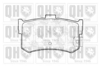Комплект тормозных колодок, дисковый тормоз QUINTON HAZELL купить