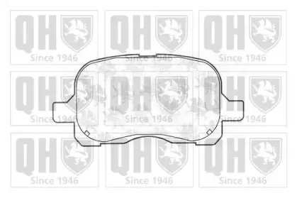 Комплект тормозных колодок, дисковый тормоз QUINTON HAZELL купить