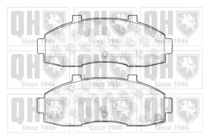 Комплект тормозных колодок, дисковый тормоз QUINTON HAZELL купить