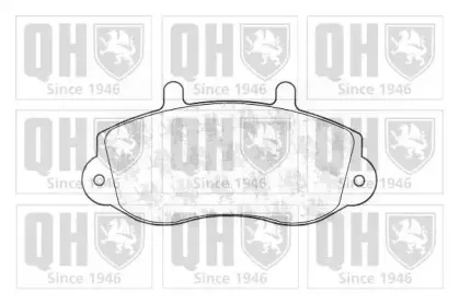 Комплект тормозных колодок, дисковый тормоз QUINTON HAZELL купить