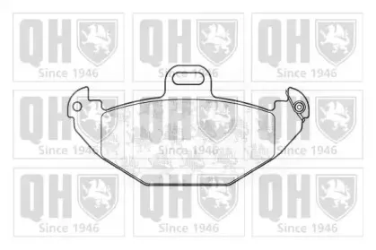 Комплект тормозных колодок, дисковый тормоз QUINTON HAZELL купить