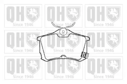 Комплект тормозных колодок, дисковый тормоз QUINTON HAZELL купить