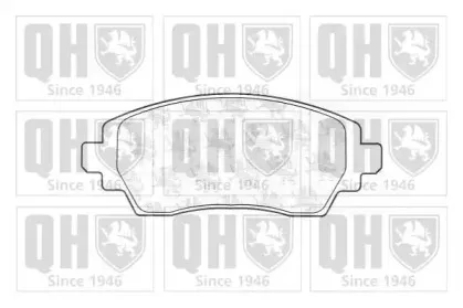 Комплект тормозных колодок, дисковый тормоз QUINTON HAZELL купить