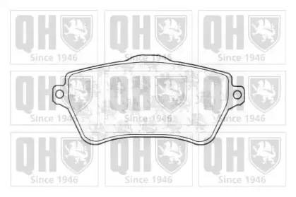 Комплект тормозных колодок, дисковый тормоз QUINTON HAZELL купить