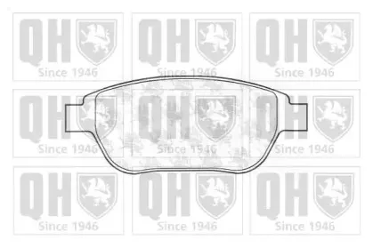 Комплект тормозных колодок, дисковый тормоз QUINTON HAZELL купить