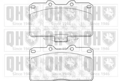 Комплект тормозных колодок, дисковый тормоз QUINTON HAZELL купить
