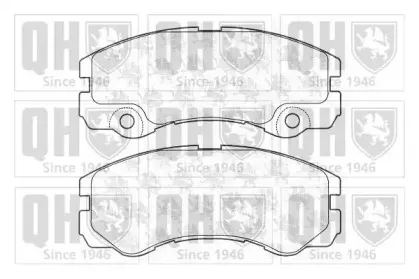 Комплект тормозных колодок, дисковый тормоз QUINTON HAZELL купить