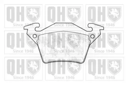 Комплект тормозных колодок, дисковый тормоз QUINTON HAZELL купить