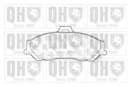 Комплект тормозных колодок, дисковый тормоз QUINTON HAZELL купить