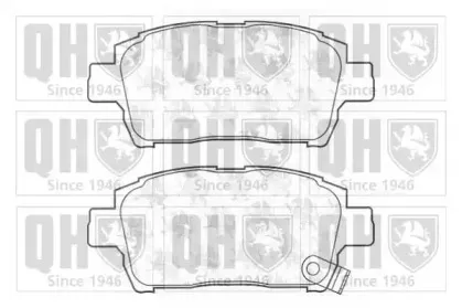 Комплект тормозных колодок, дисковый тормоз QUINTON HAZELL купить
