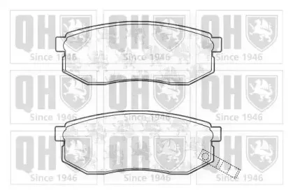 Комплект тормозных колодок, дисковый тормоз QUINTON HAZELL купить