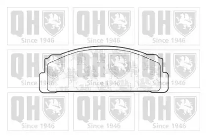 Комплект тормозных колодок, дисковый тормоз QUINTON HAZELL купить