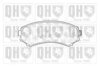 Комплект тормозных колодок, дисковый тормоз QUINTON HAZELL купить
