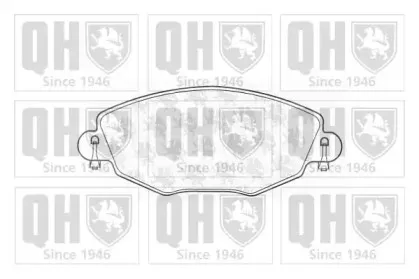 Комплект тормозных колодок, дисковый тормоз QUINTON HAZELL купить