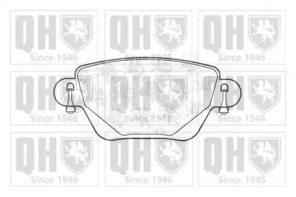 Комплект тормозных колодок, дисковый тормоз QUINTON HAZELL купить