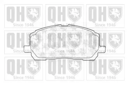 Комплект тормозных колодок, дисковый тормоз QUINTON HAZELL купить
