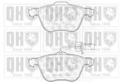 Комплект тормозных колодок, дисковый тормоз QUINTON HAZELL купить
