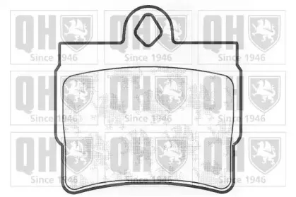 Комплект тормозных колодок, дисковый тормоз QUINTON HAZELL купить