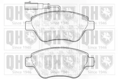 Комплект тормозных колодок, дисковый тормоз QUINTON HAZELL купить