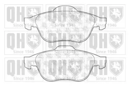 Комплект тормозных колодок, дисковый тормоз QUINTON HAZELL купить