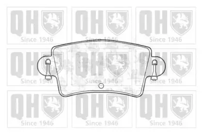 Комплект тормозных колодок, дисковый тормоз QUINTON HAZELL купить