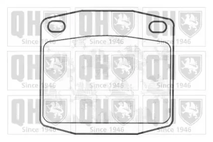 Комплект тормозных колодок, дисковый тормоз QUINTON HAZELL купить