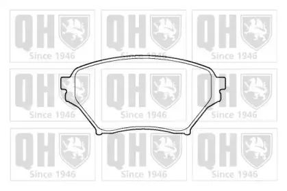 Комплект тормозных колодок, дисковый тормоз QUINTON HAZELL купить