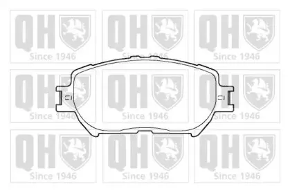 Комплект тормозных колодок, дисковый тормоз QUINTON HAZELL купить