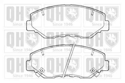 Комплект тормозных колодок, дисковый тормоз QUINTON HAZELL купить