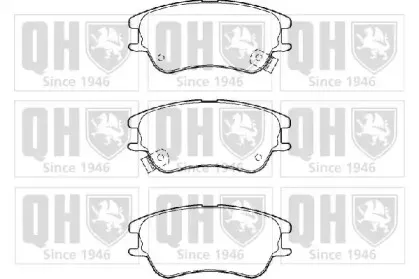 Комплект тормозных колодок, дисковый тормоз QUINTON HAZELL купить