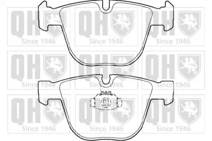 Комплект тормозных колодок, дисковый тормоз QUINTON HAZELL купить