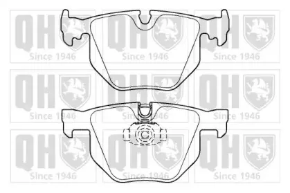 Комплект тормозных колодок, дисковый тормоз QUINTON HAZELL купить