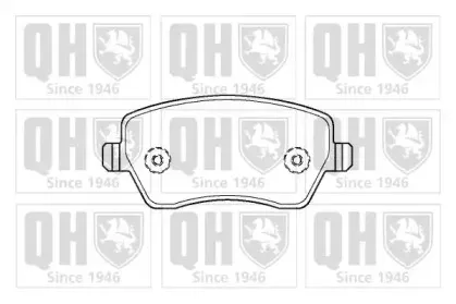 Комплект тормозных колодок, дисковый тормоз QUINTON HAZELL купить