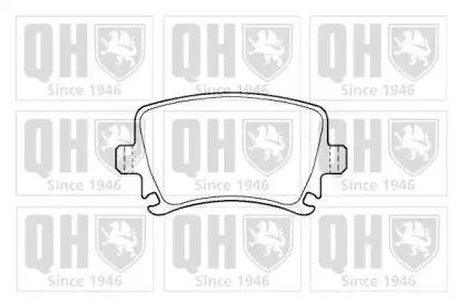 Комплект тормозных колодок, дисковый тормоз QUINTON HAZELL купить